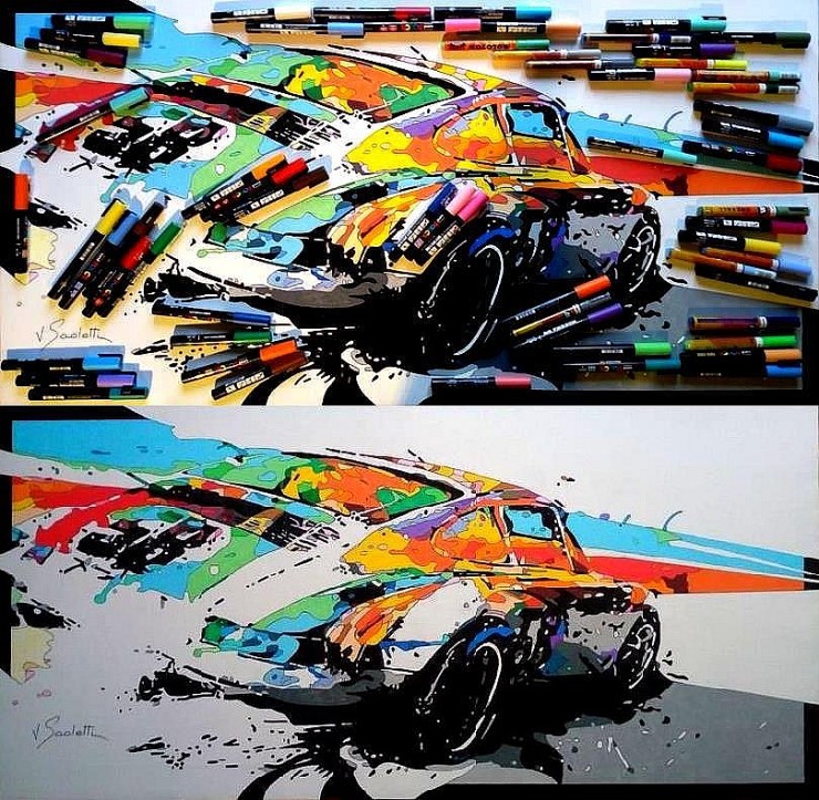 Porsche Pop Art